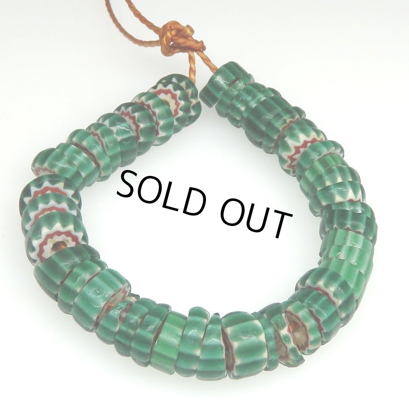 画像1: 4層グリーンシェブロン (1)