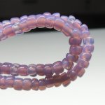 画像3: オパール乳白のピンクパープルシード連（複数在庫あり） (3)
