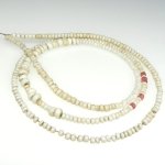 画像1: 白のシードビーズ連 (1)