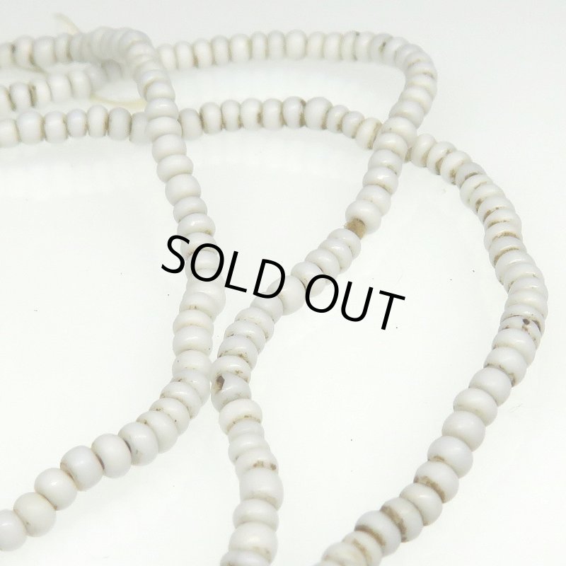 画像3: 白の極小シードビーズ連 (3)