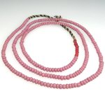 画像1: ピンクマサイ+ホワイトハーツ小粒連 (1)