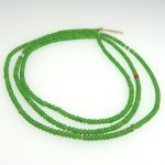 画像1: 緑の極小シードビーズ連 (1)