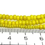 画像2: 黄色のシードビーズ連 (2)