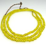 画像1: 黄色のシードビーズ連 (1)