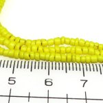 画像2: 黄色のシードビーズ連 (2)