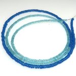 画像1: 青系ミックスシードビーズ連 (1)