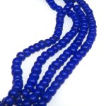 画像3: ネイビーシードビーズ　ロング連 (3)