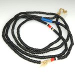 画像1: 黒のシードビーズ連 (1)