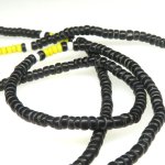 画像3: 黒のシードビーズ連 (3)