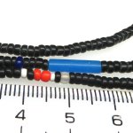 画像2: 黒のシードビーズ連 (2)