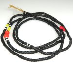 画像1: 黒のシードビーズ連 (1)