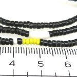 画像2: 黒のシードビーズ連 (2)