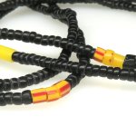 画像3: 黒のシードビーズ連 (3)