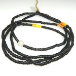 画像1: 黒のシードビーズ連 (1)