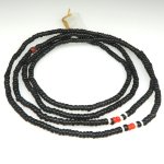 画像1: 黒のシードビーズ連 (1)