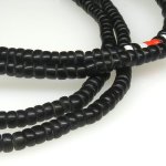 画像3: 黒のシードビーズ連 (3)