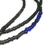画像3: 黒のシードビーズ連 (3)