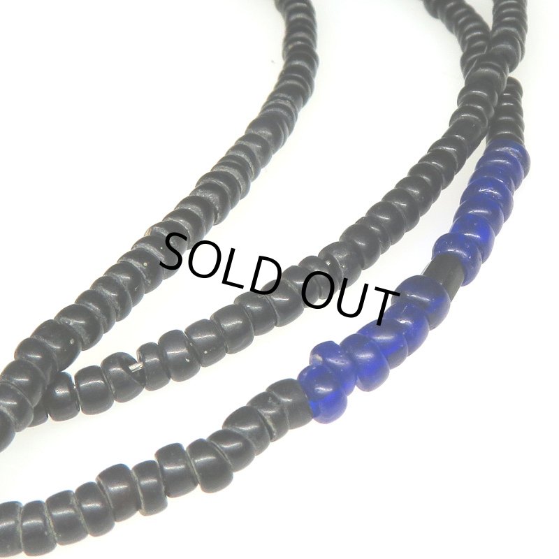 画像3: 黒のシードビーズ連 (3)