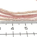 画像2: ピンク極小シードビーズ連 (2)