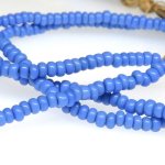 画像3: ブルー小粒シードビーズ連 (3)