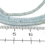 画像2: グレー+ブルーグレー小粒シードビーズ連 (2)