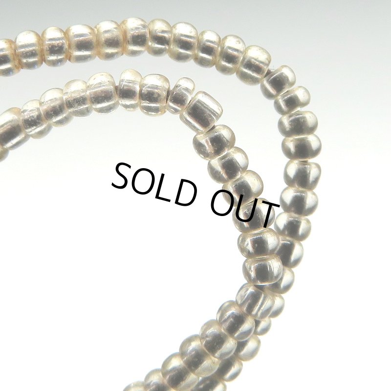 画像4: クリア小粒シードビーズ連 (4)