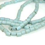 画像3: 淡いブルーチューブ型シード連 (3)