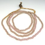 画像1: 渋ピンクチューブ型シード連 (1)