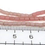 画像2: ピンク系チューブ型シード連 (2)