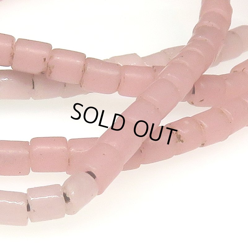 画像3: ピンク系チューブ型シード連 (3)