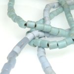 画像3: 淡いブルー+グレーチューブ型Mixシード連 (3)