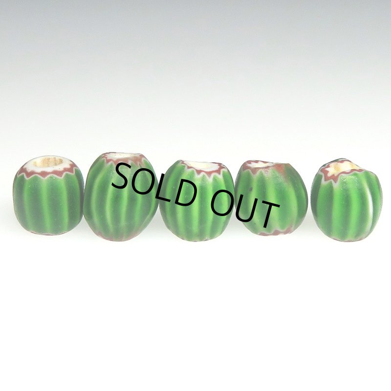 画像2: ヴェネチア　ウォーターメロン球形　5個セット (2)