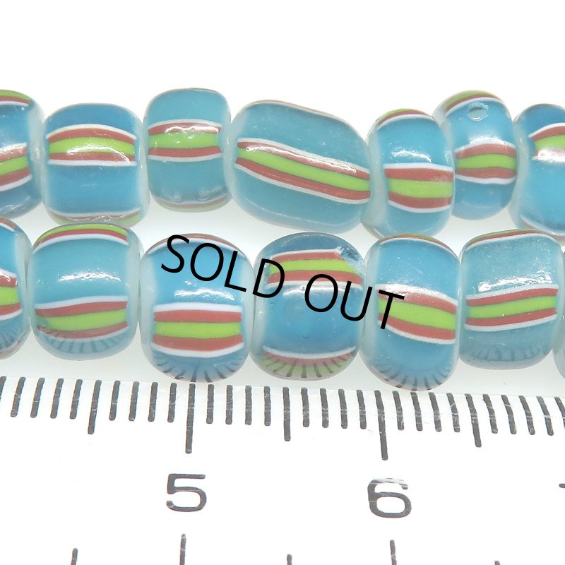 画像2: ヴェネチアメロン球形　ブルー連 (2)