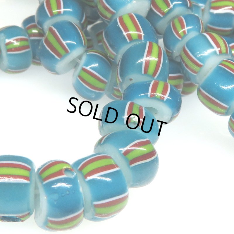 画像4: ヴェネチアメロン球形　ブルー連 (4)