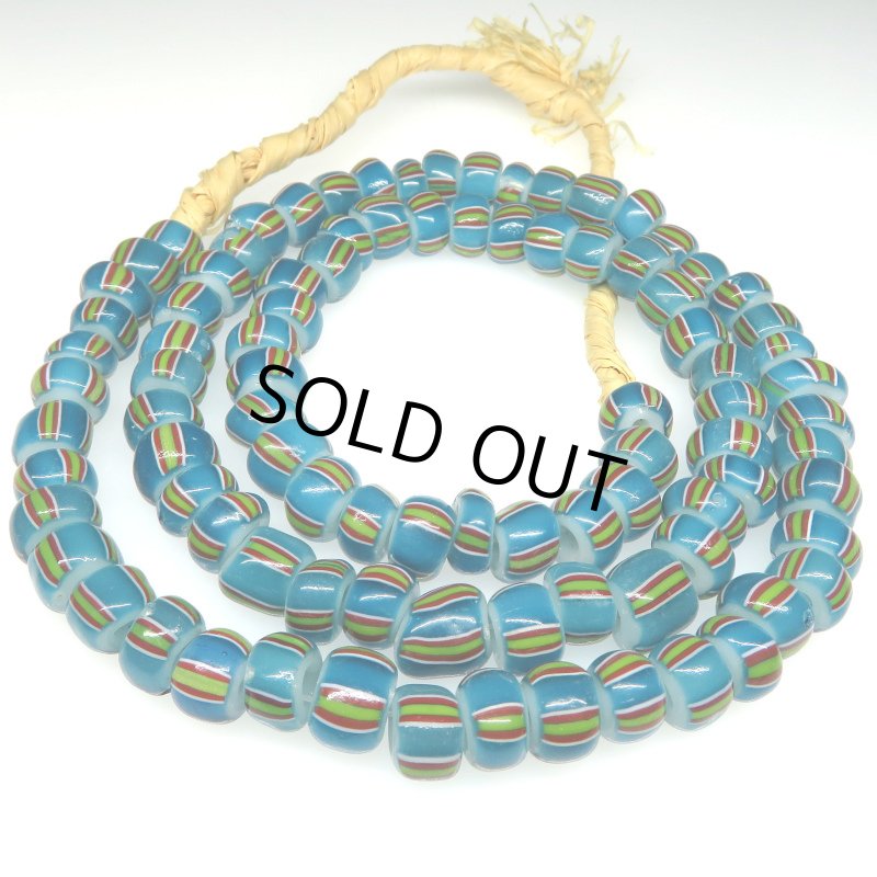 画像1: ヴェネチアメロン球形　ブルー連 (1)