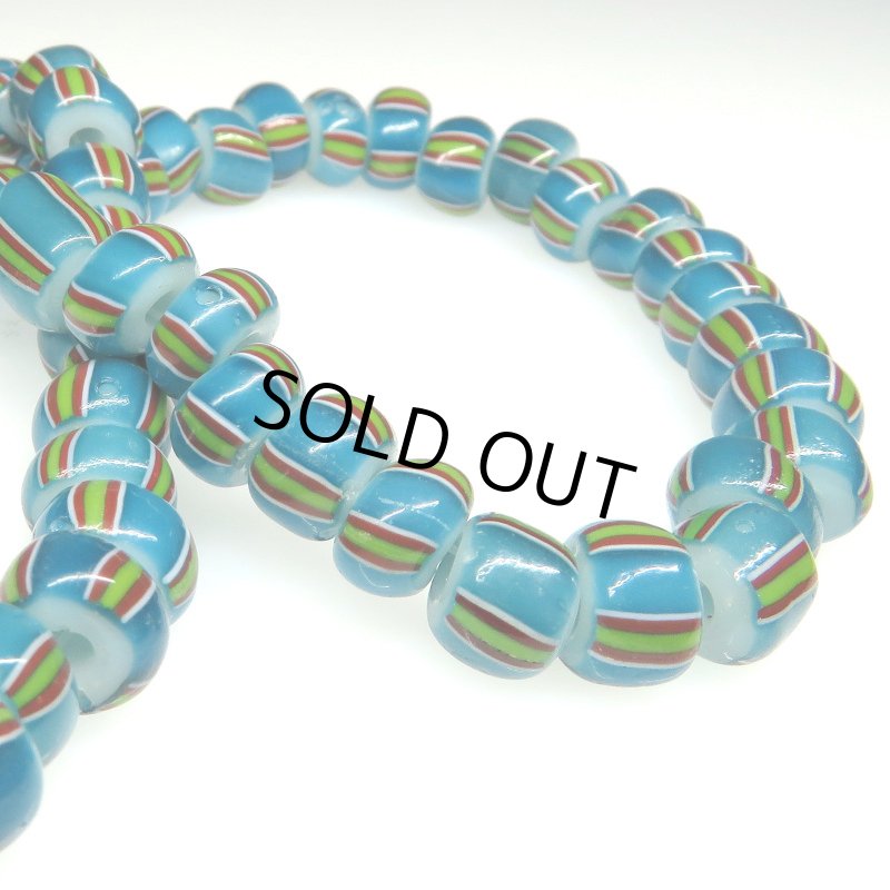 画像6: ヴェネチアメロン球形　ブルー連 (6)