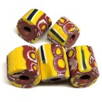 画像2: 小型ミルフィオリ（composite)　5個セット (2)