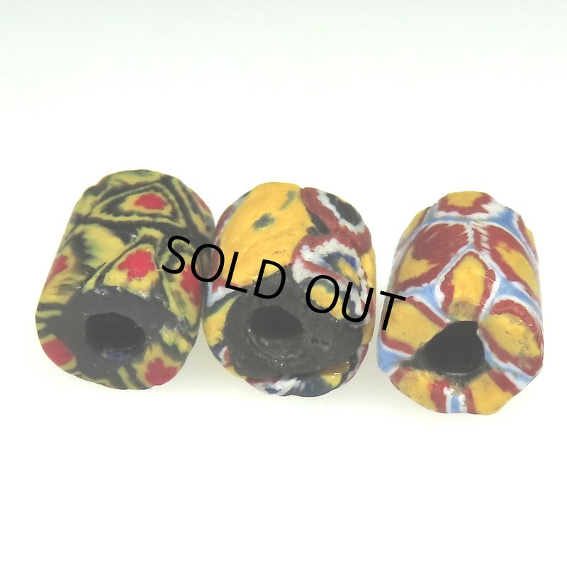 画像4: 小型ミルフィオリ（composite)　3個セット (4)