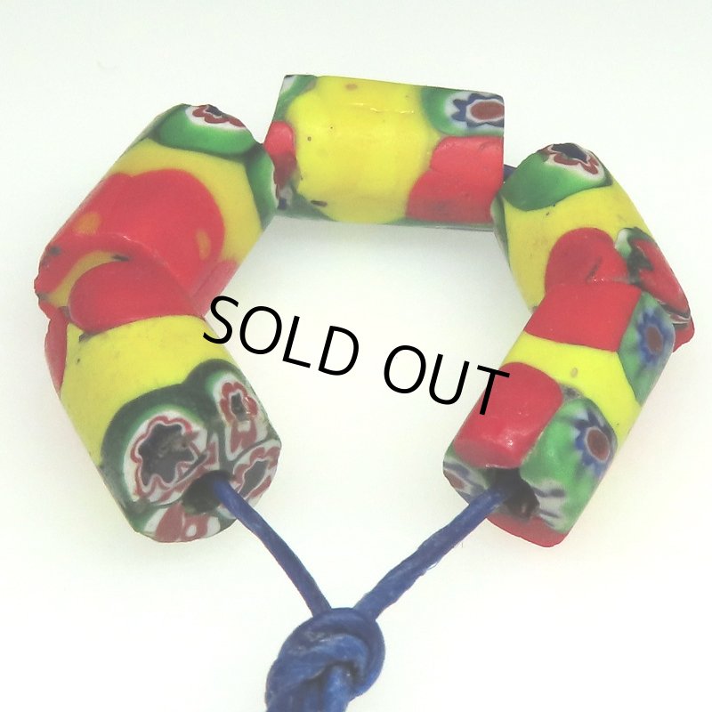 画像2: 小型ミルフィオリ　5個セット (2)