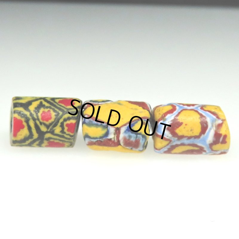 画像3: 小型ミルフィオリ（composite)　3個セット (3)