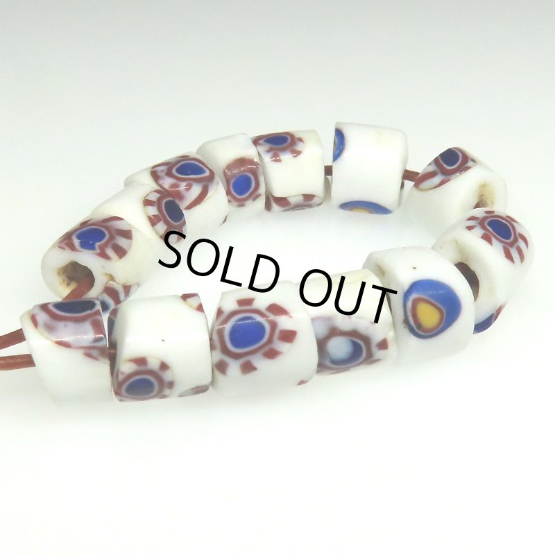 画像4: 小型ミルフィオリ　13個セット (4)