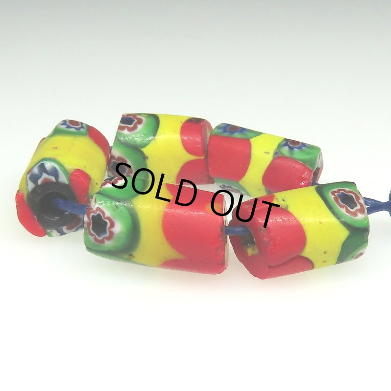 画像3: 小型ミルフィオリ　5個セット (3)