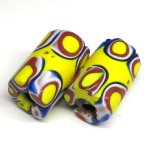 画像1: 美中型ミルフィオリ　2個セット (1)