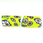 画像2: 中型ミルフィオリ　2個セット (2)