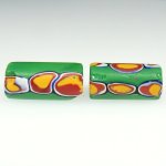 画像2: 中型ミルフィオリ　2個セット (2)