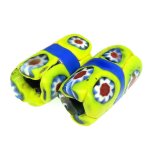 画像1: 美中型ミルフィオリ　2個セット (1)