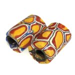 画像1: 中型ミルフィオリ　2個セット (1)