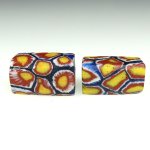 画像3: 角型ミルフィオリ小（composite）2個セット (3)