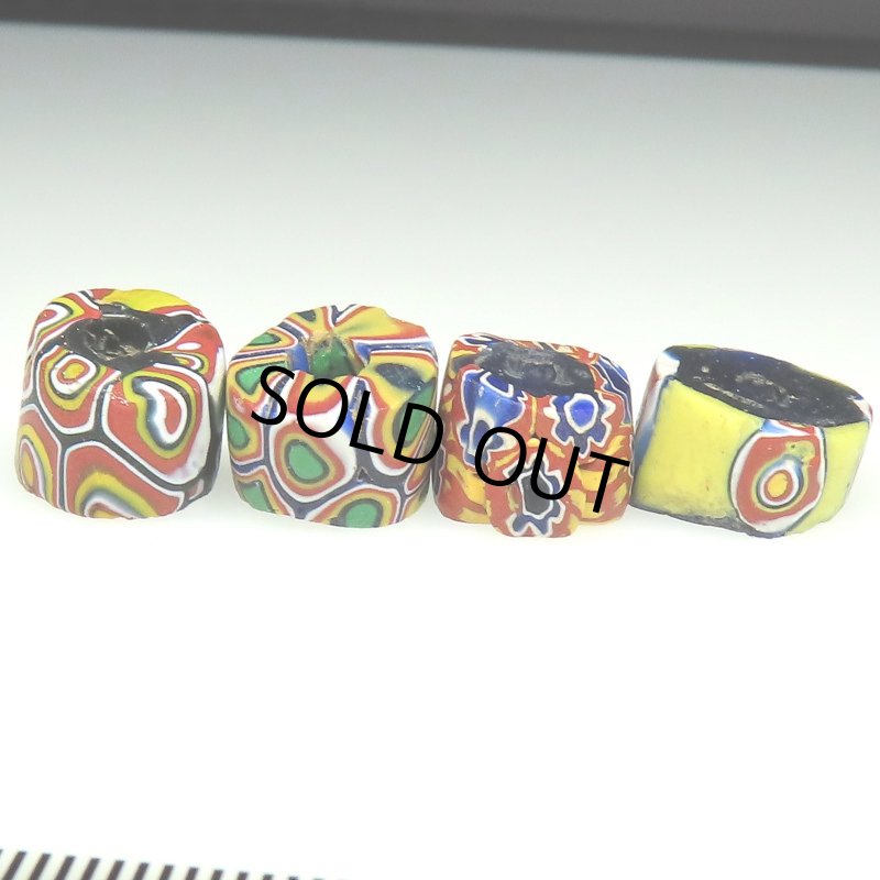 画像3: 中薄型〜薄型ミルフィオリ　4個セット (3)