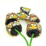 画像2: 中薄型ミルフィオリ小（composite）短連 (2)